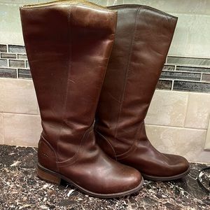 Tall Leather Ugg Boots